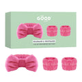 Headband & Wristbands - Ultra Soft Set For Face Wash Skincare Makeup & Spa (3pcs)
