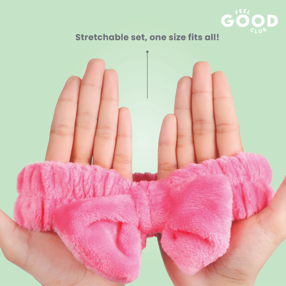 Headband & Wristbands - Ultra Soft Set For Face Wash Skincare Makeup & Spa (3pcs)