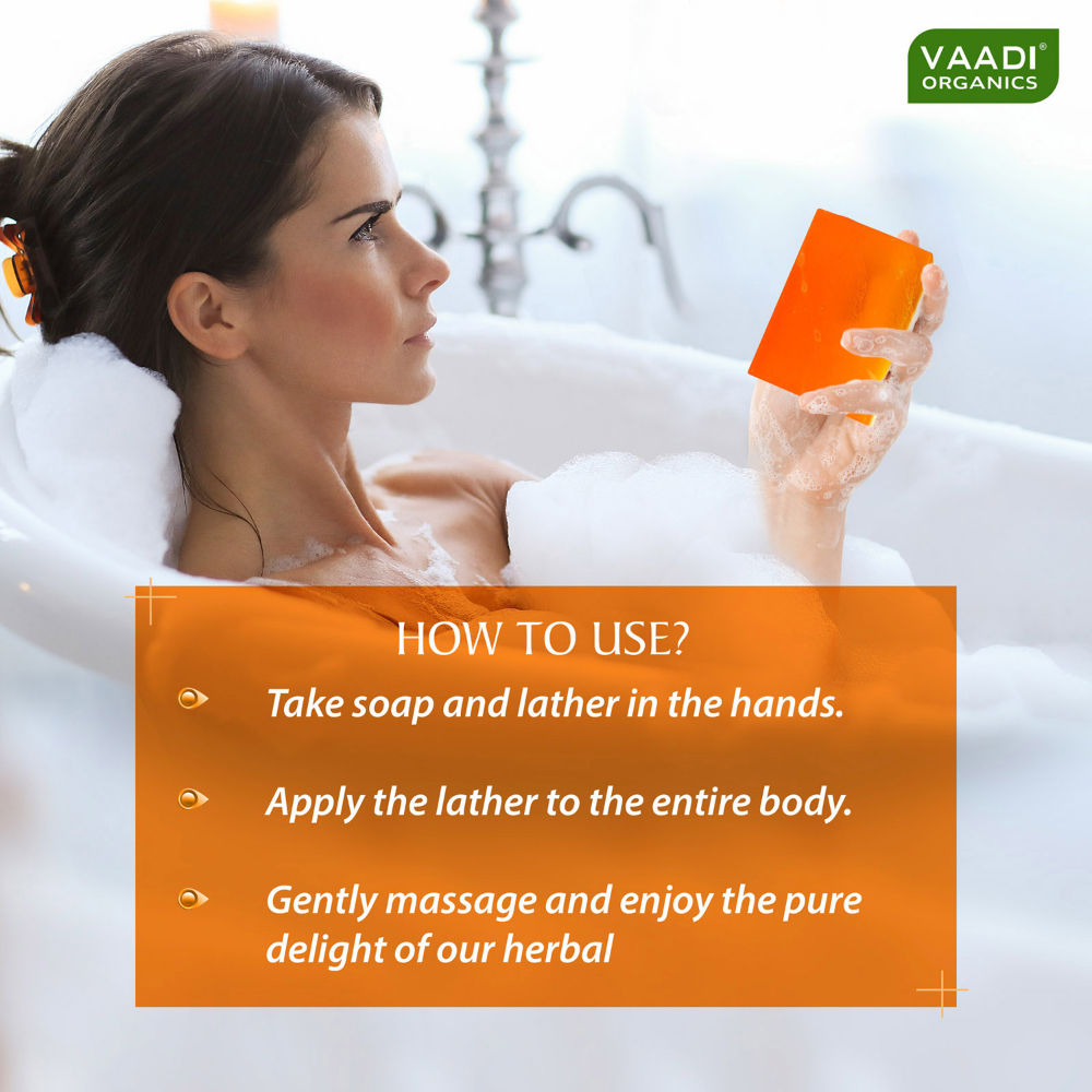 Luxurious Saffron Soap - Skin Whitening Therapy