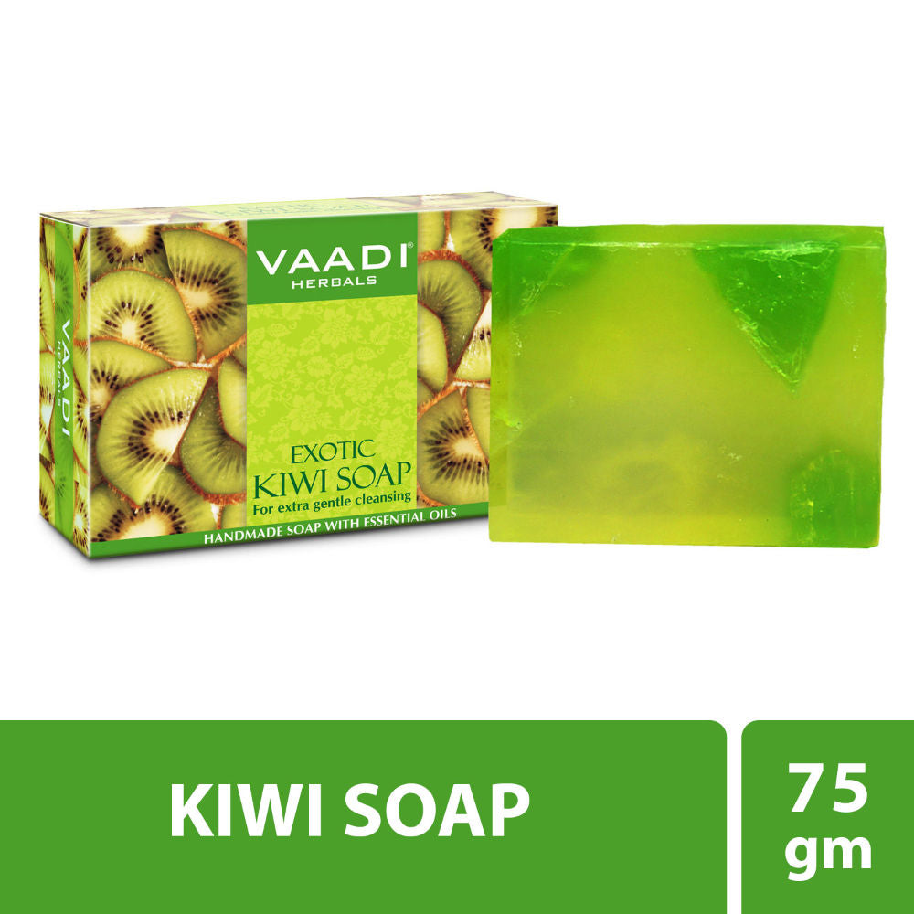 Exotic Kiwi Soap For Extra Gentle Cleansing