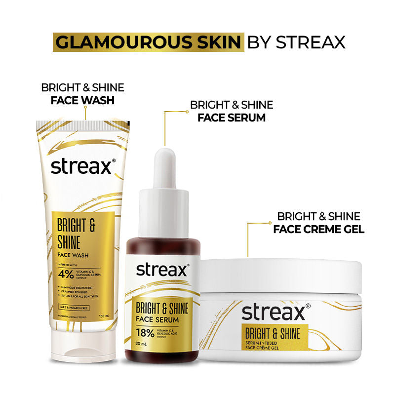 Bright & Shine Face Serum For Brightening, Dark Spots Reduction