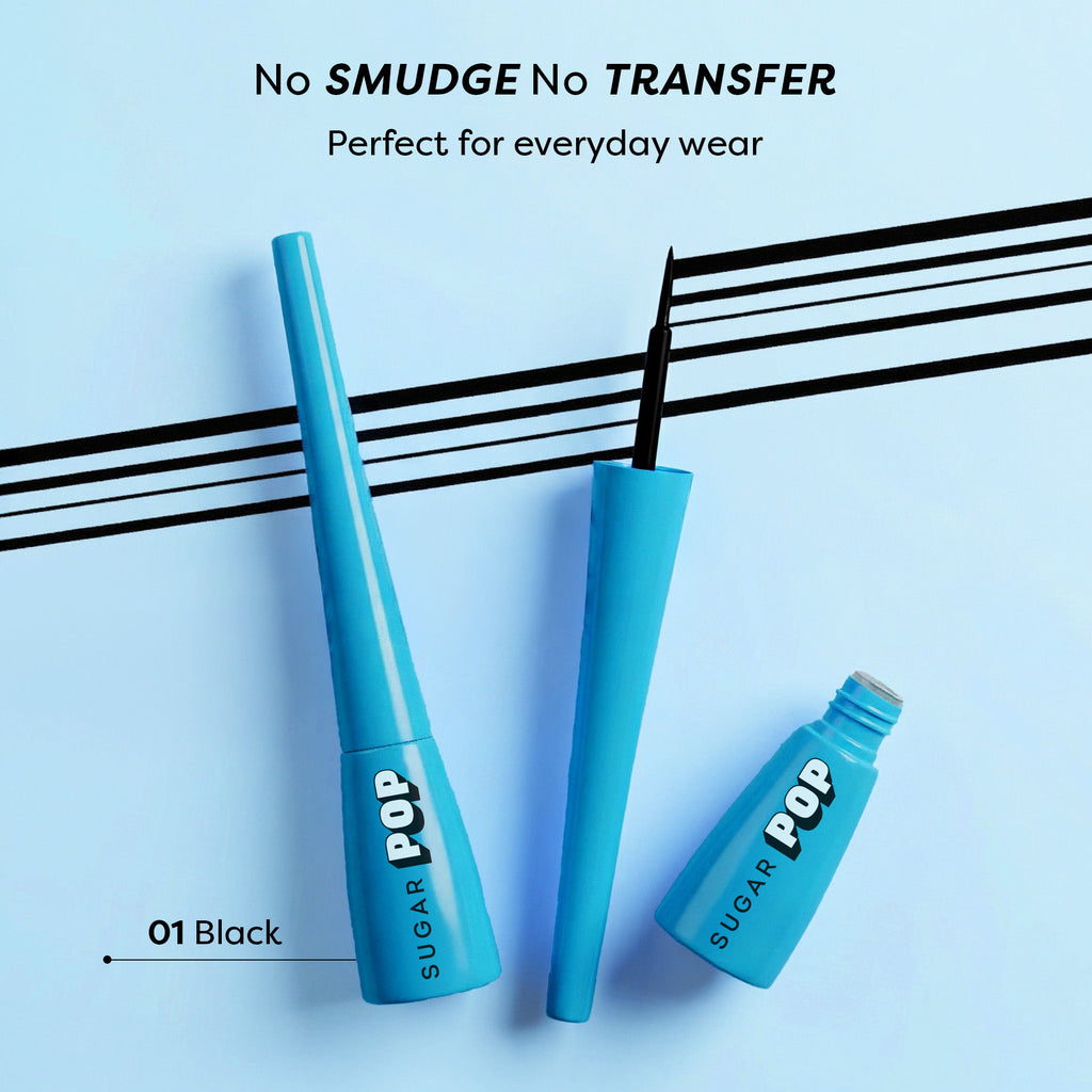 Matte Finish Eyeliner Upto 24 Hrs wear Smudge-Proof, Water-Resistant, Quick Drying