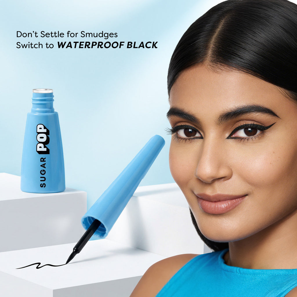 Matte Finish Eyeliner Upto 24 Hrs wear Smudge-Proof, Water-Resistant, Quick Drying