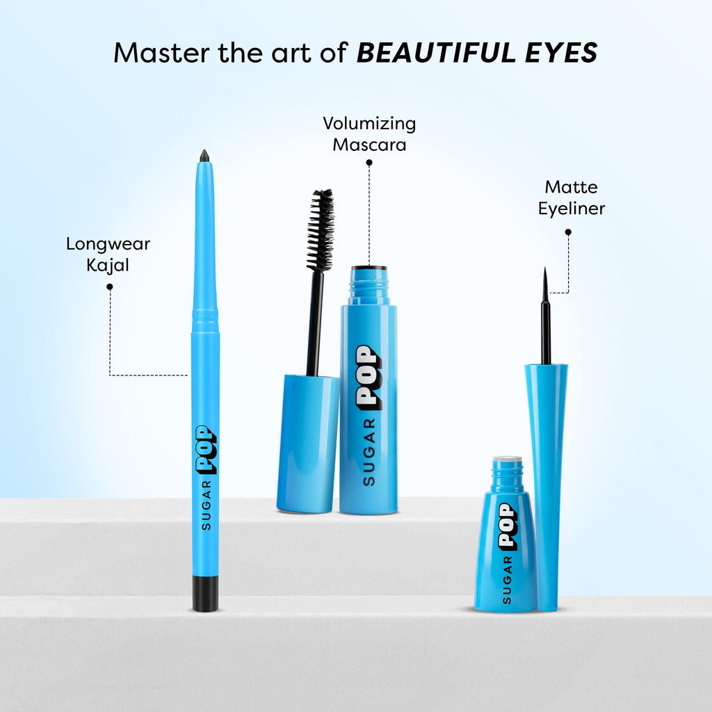 Matte Finish Eyeliner Upto 24 Hrs wear Smudge-Proof, Water-Resistant, Quick Drying