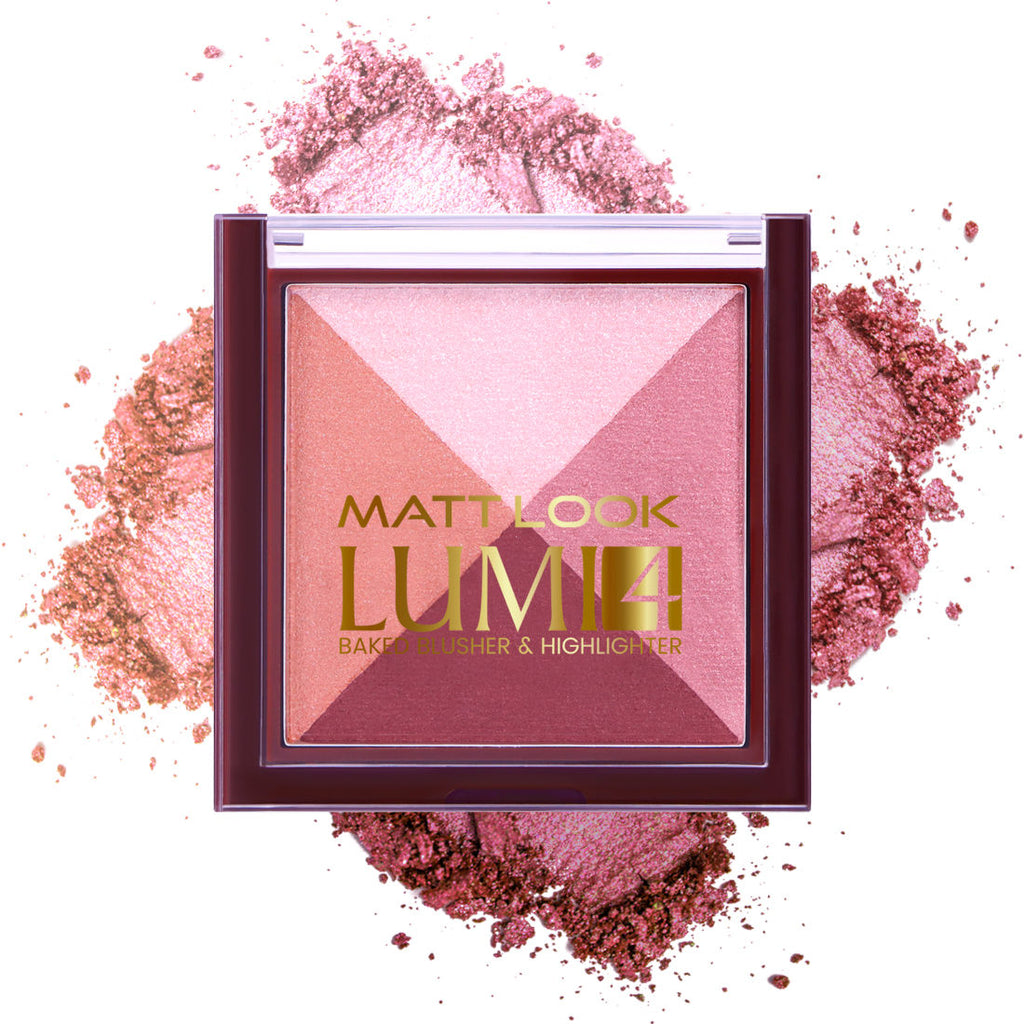 Lumi 4 Baked Blusher & Highlighter - Goddess Dust