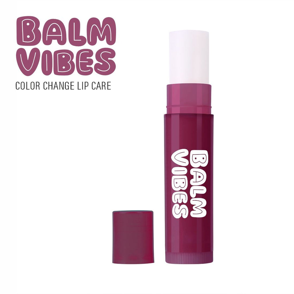 Balm Vibes Color Change Lip Balm - Plum Plush