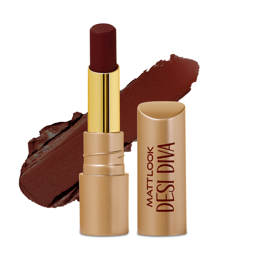 Desi Diva HD Matte Lipstick - Molten Red-05