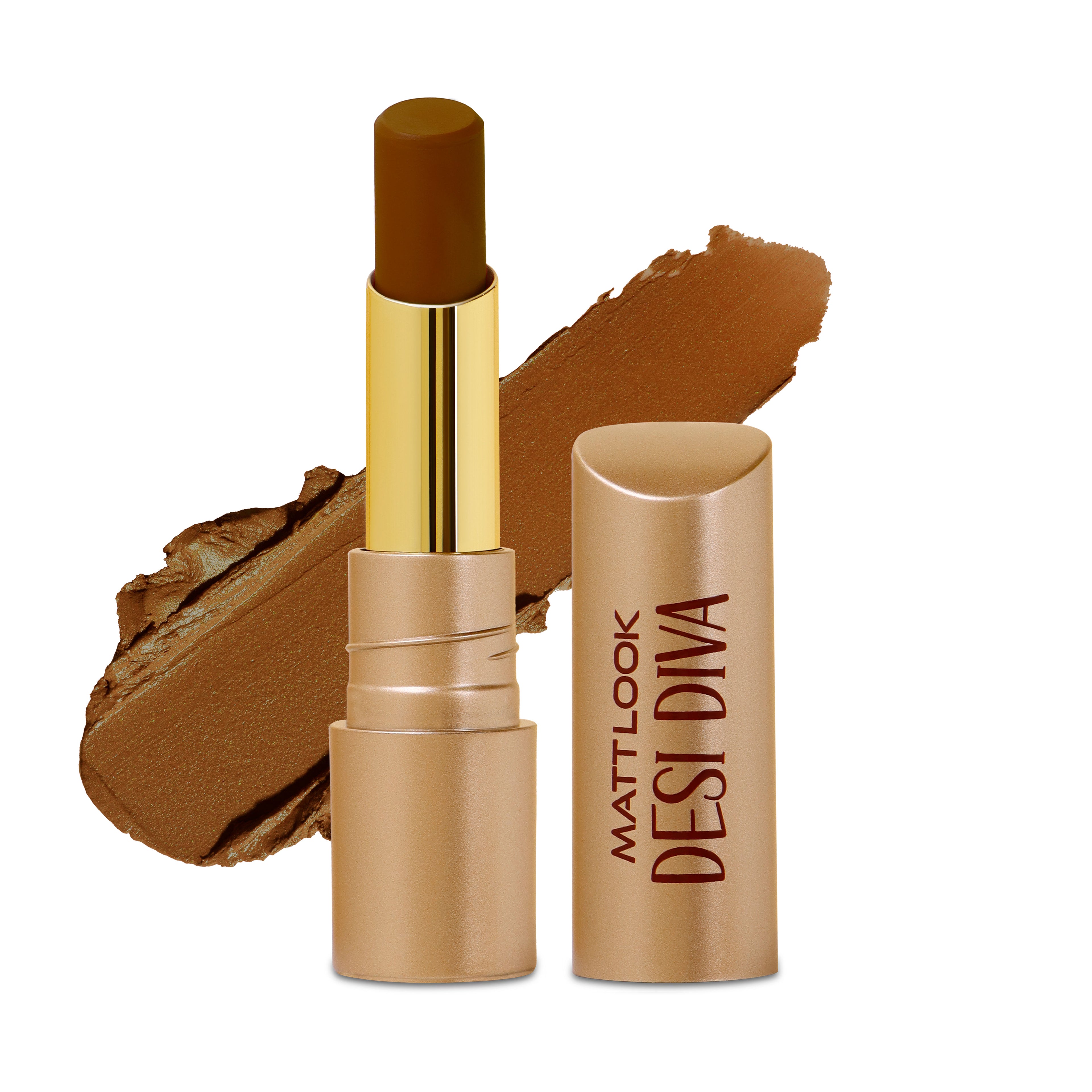 Desi Diva HD Matte Lipstick - Deep Cocoa-18