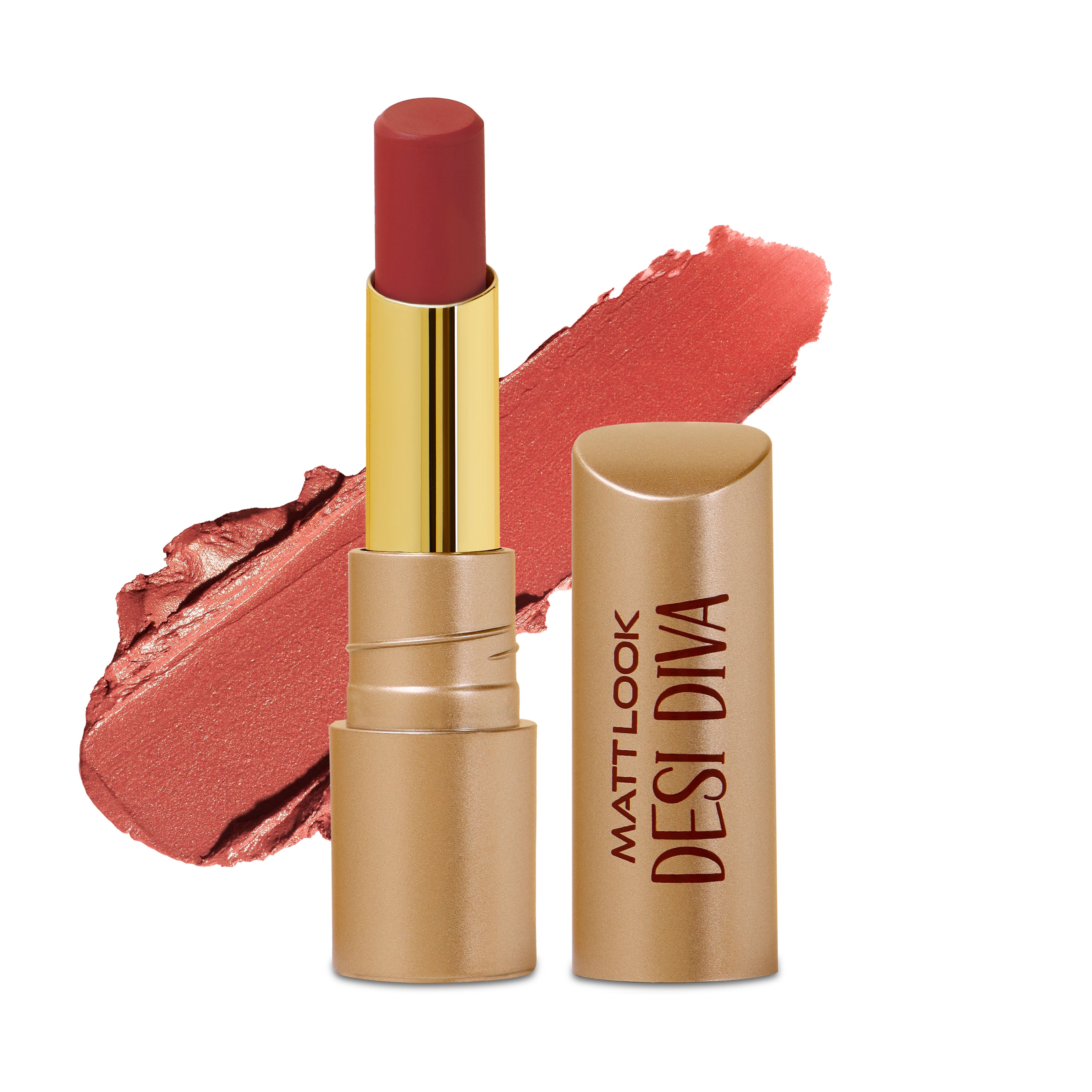 Desi Diva HD Matte Lipstick - Nude Blush-22