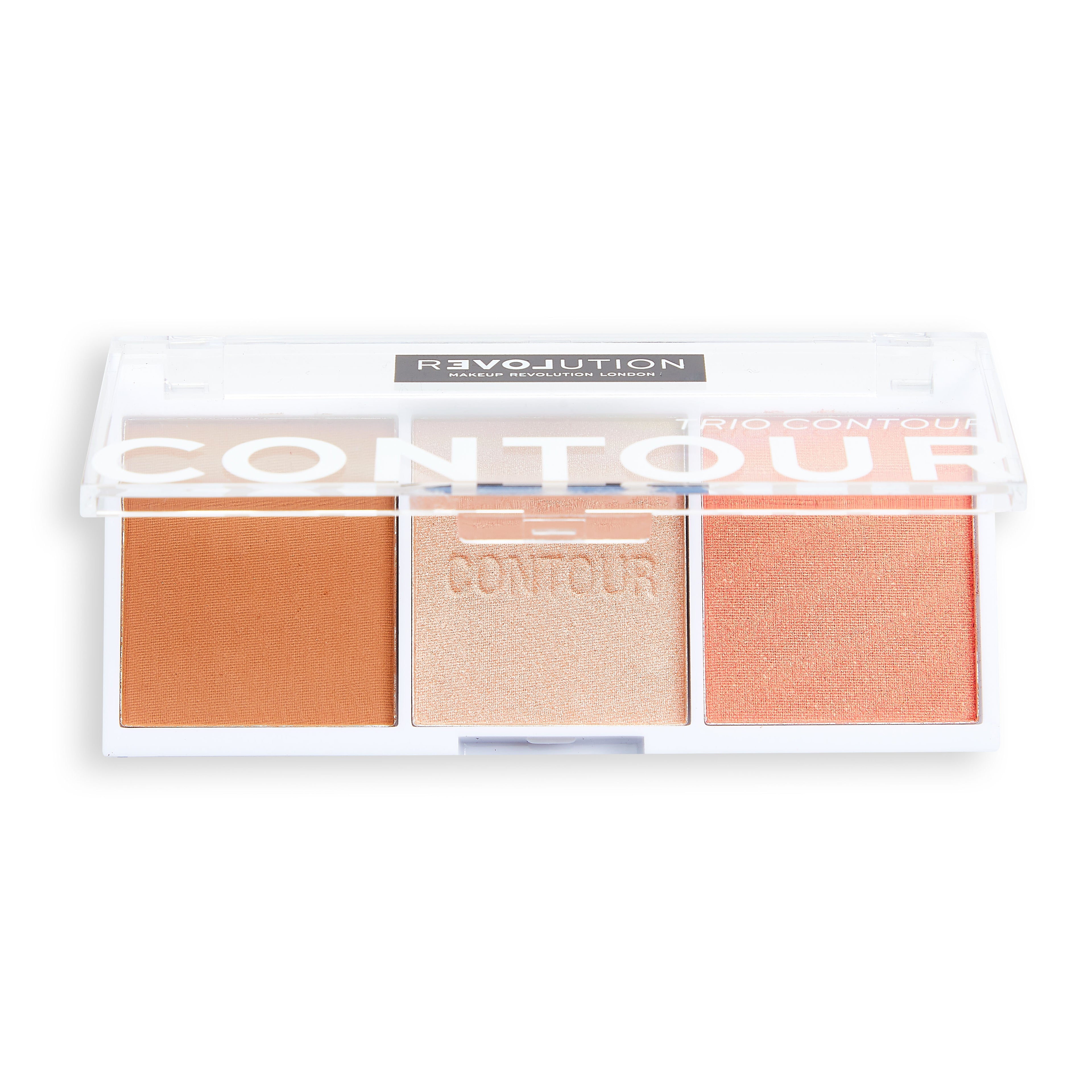 Relove Colour Play Contour Trio Palette Baked Sugar