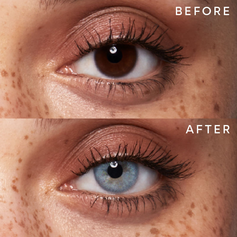 Coloured Contact Lenses Aquamarine 1 month Power -1.25