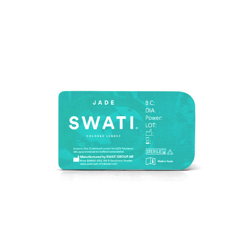 Coloured Contact Lenses Jade 1 month Power -4.25