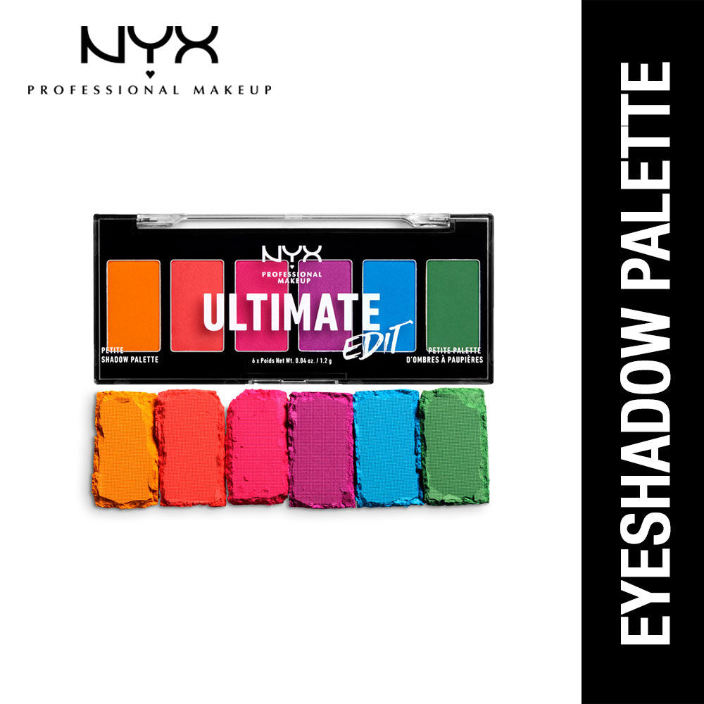 Ultimate Edit Petite 6 Color Shadow Palette Brights - Brights