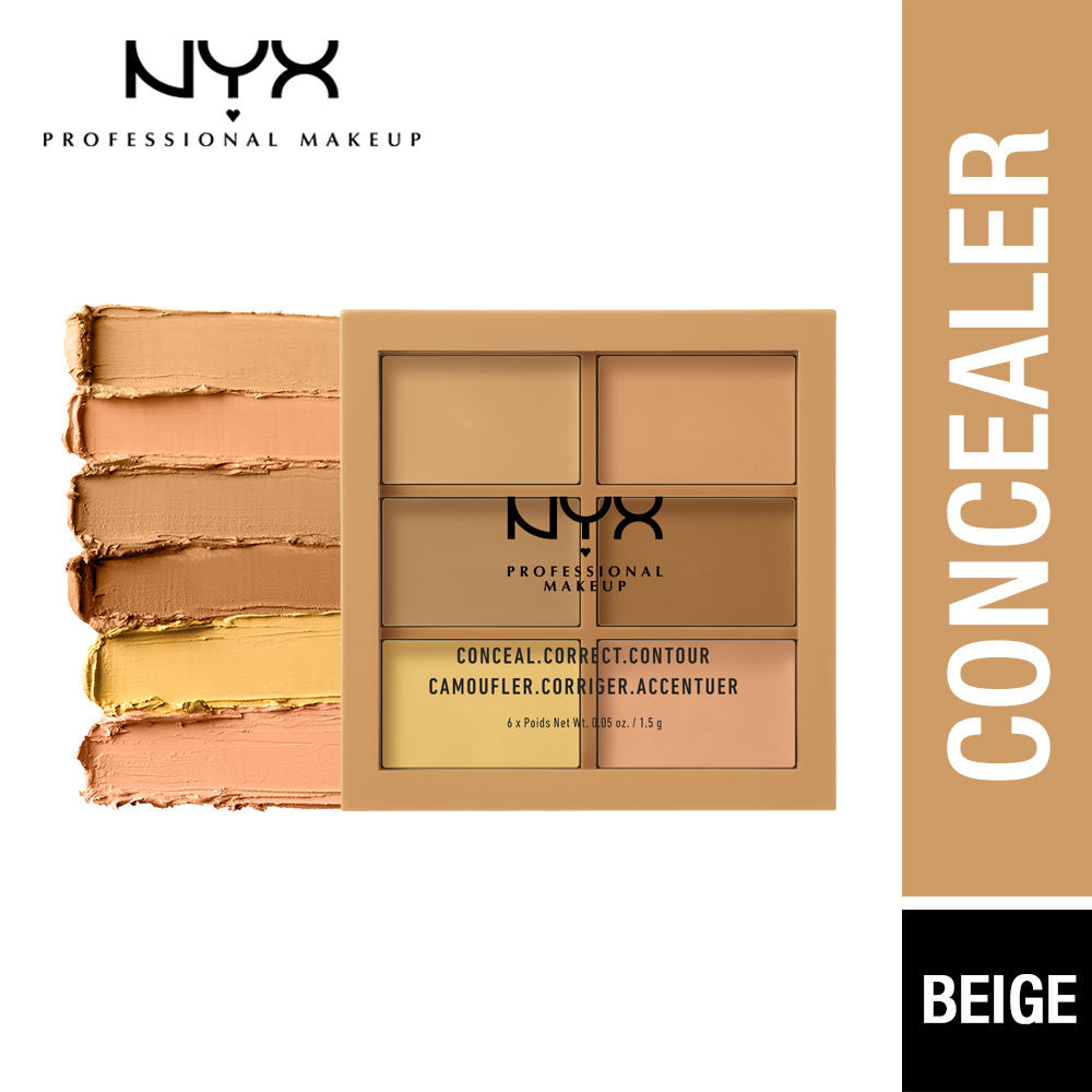 Conceal, Correct, Contour Palette - Light - 3CP02 Medium/Moyen