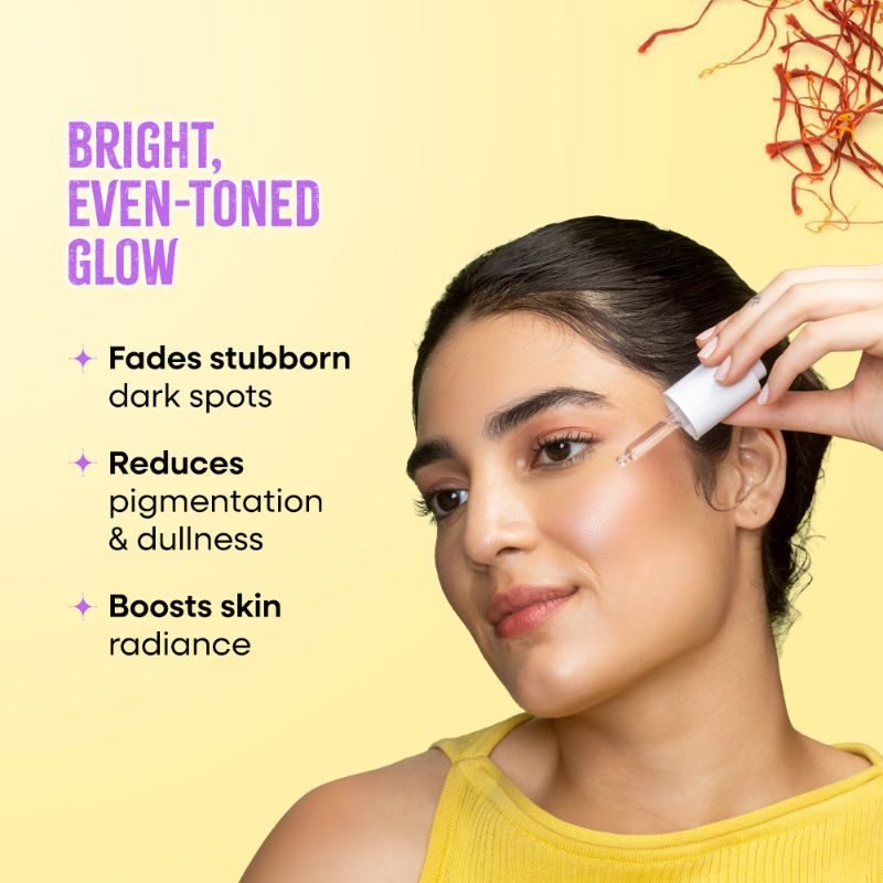 Nykaa Naturals 10% Vitamin C Radiant-C Glow Serum to Fade Dark Spots & Brighten Dull, Tired Skin