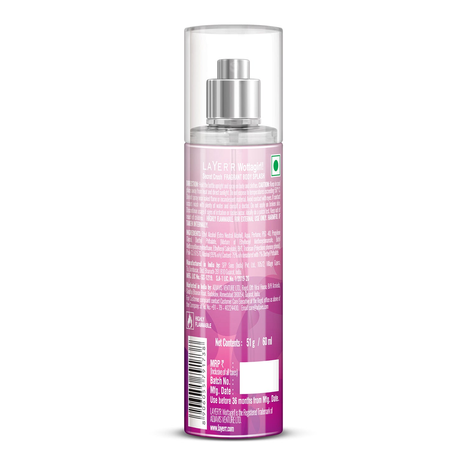 Wottagirl! Secret Crush Fragrance Mist