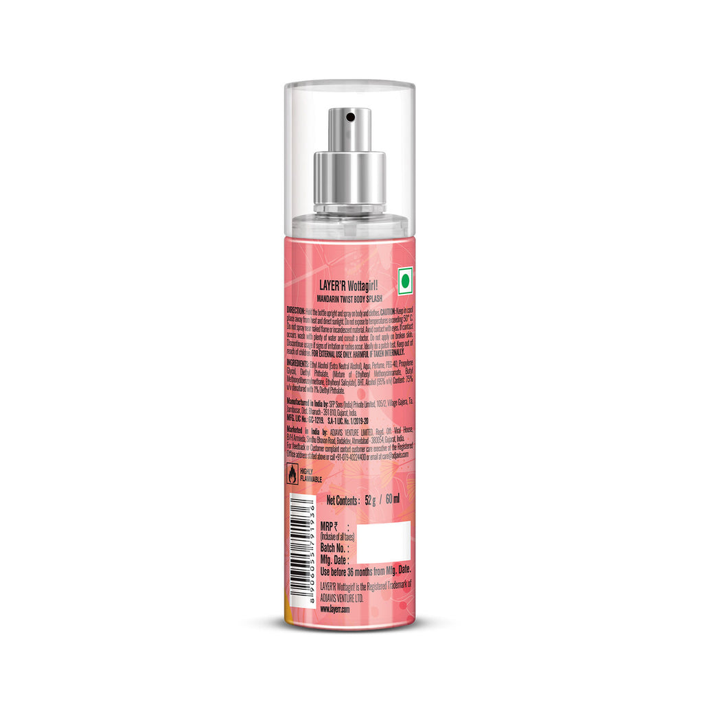 Wottagirl! Mandarin Twist Fragrance Mist