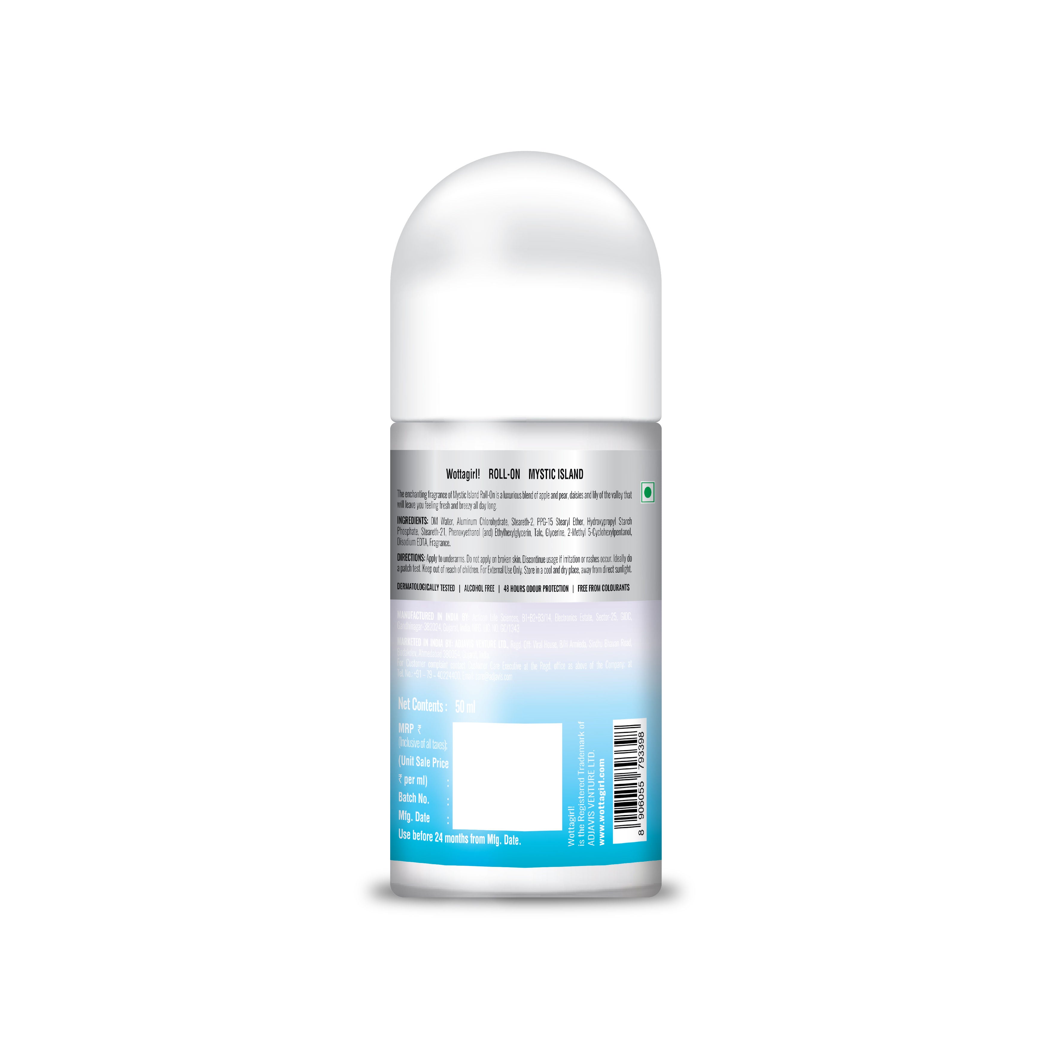 Wottagirl! Roll-On Mystic Island Fragrance Mist