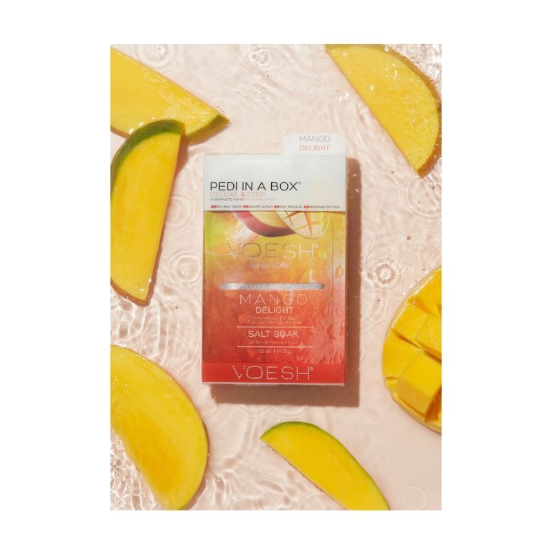 Deluxe Pedicure In A Box (4 Step) - Mango Delight
