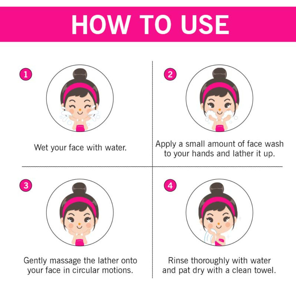 Plus Skin Whitening Foaming Face Wash