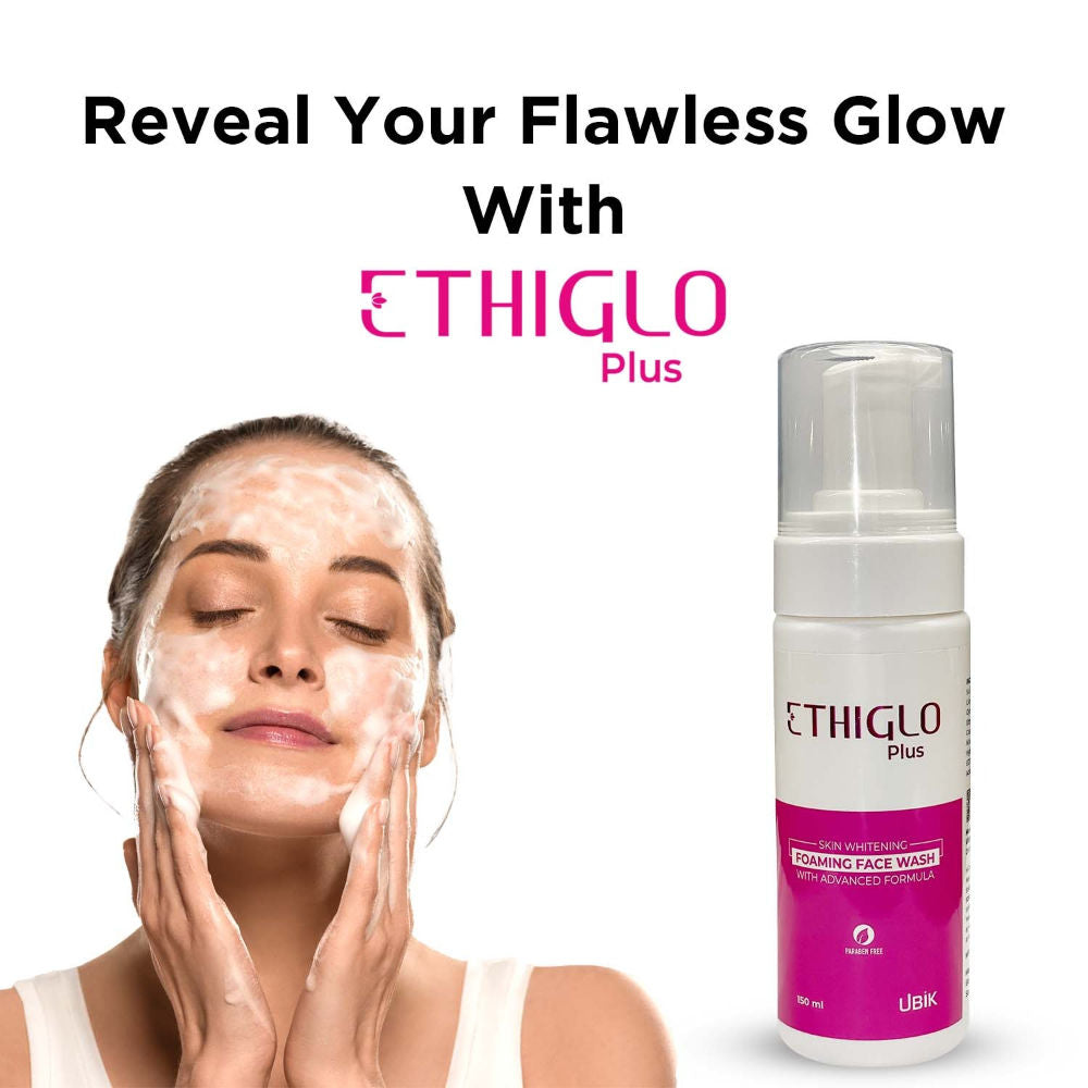 Plus Skin Whitening Foaming Face Wash