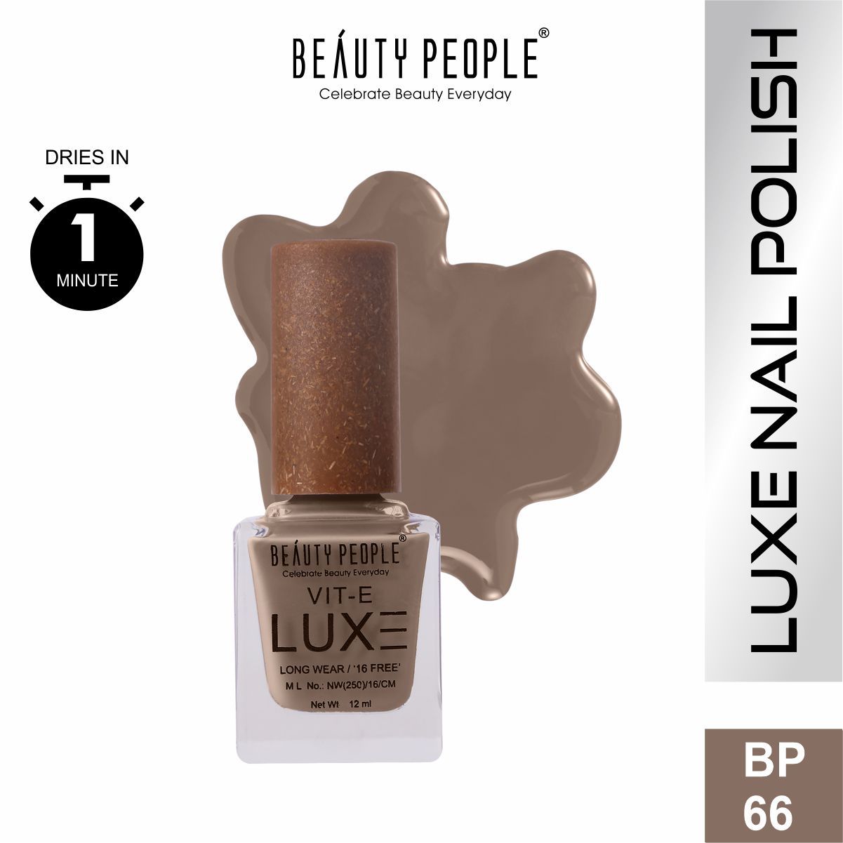 Luxe Premium With Vit E Nail Polish - 357 Nude At Its Best