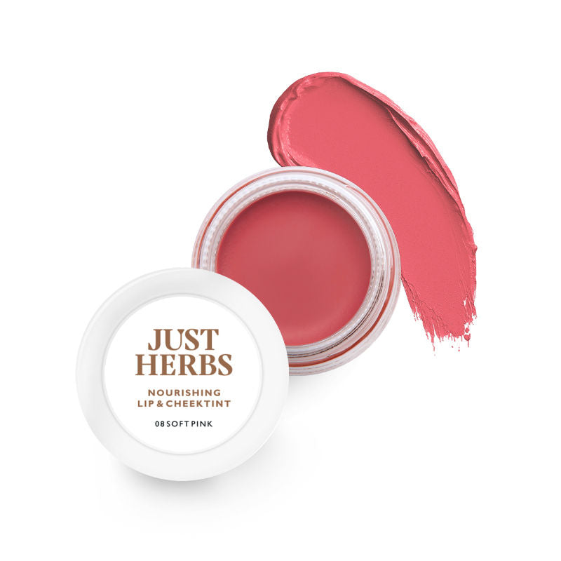 Herb Enriched Lip & Cheek Tint - 08 Soft Pink