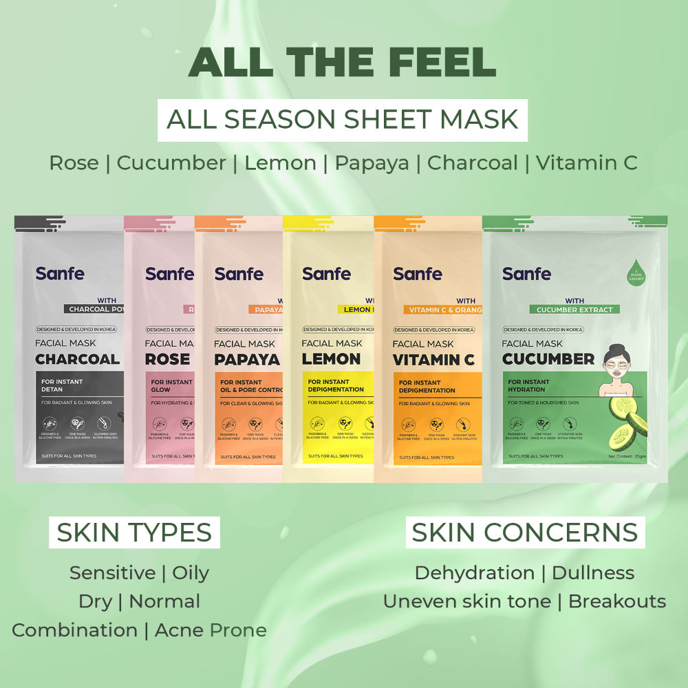 Instant Hydration Cucumber Facial Mask