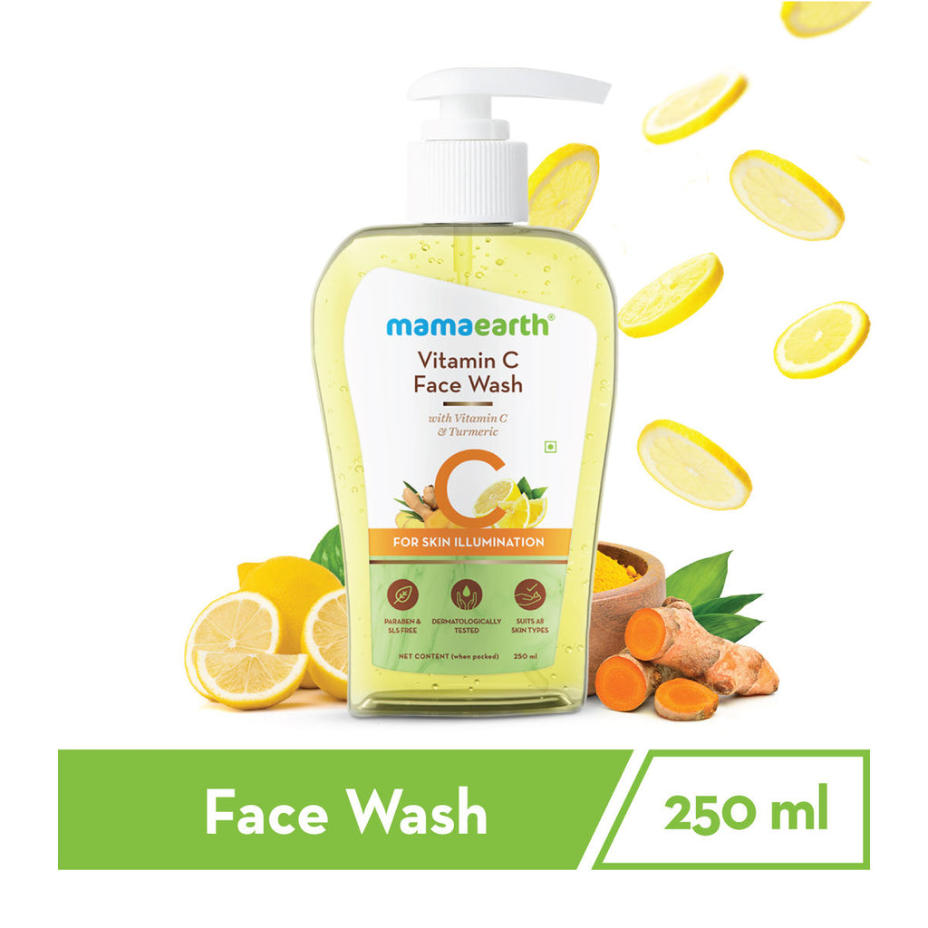 Vitamin C Face Wash With Vitamin C And Turmeric For Skin Illumination