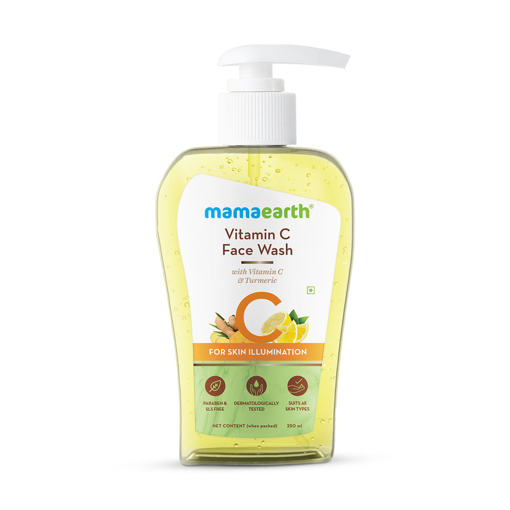 Vitamin C Face Wash With Vitamin C And Turmeric For Skin Illumination
