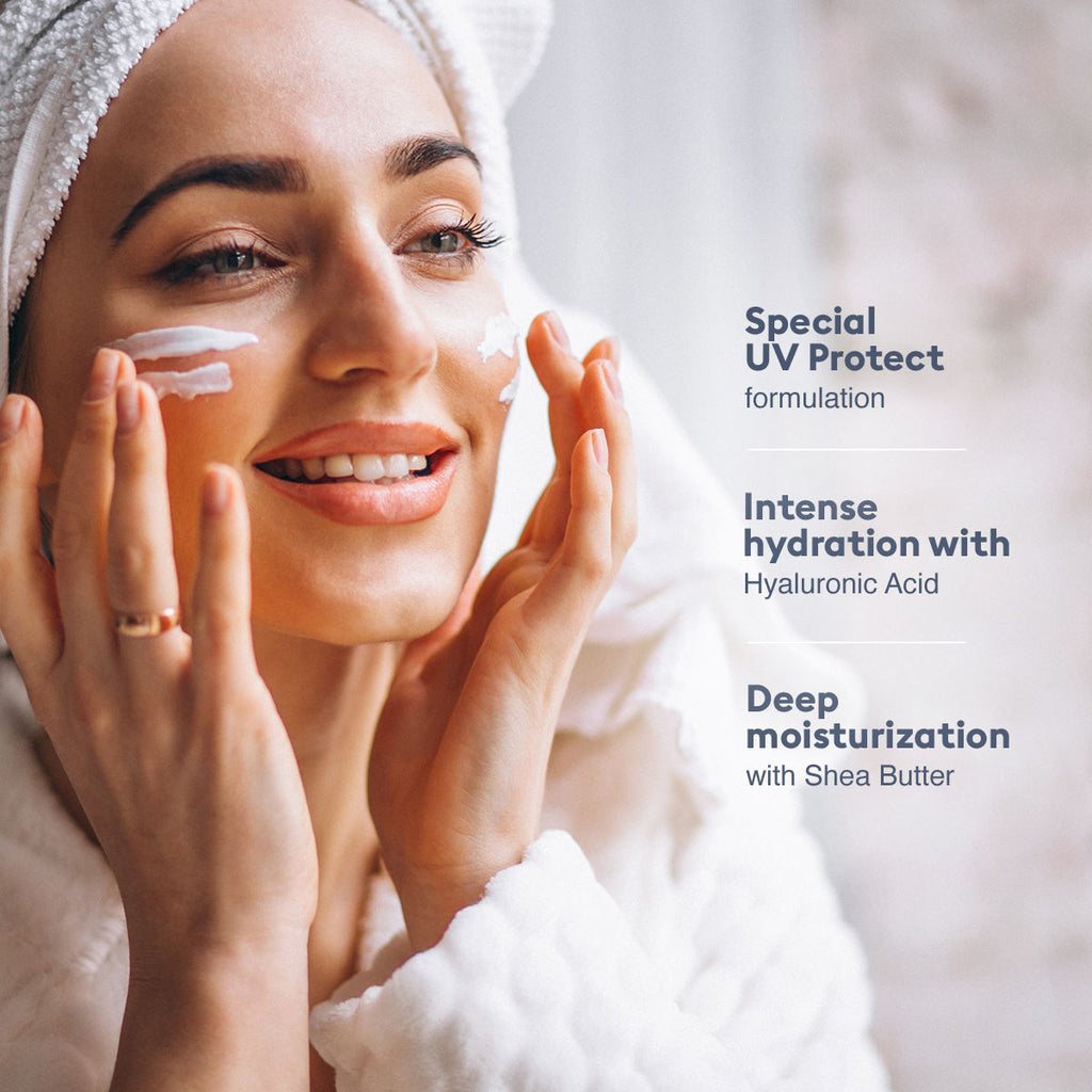 Deep Nourishing Face Cream With UV Protect
