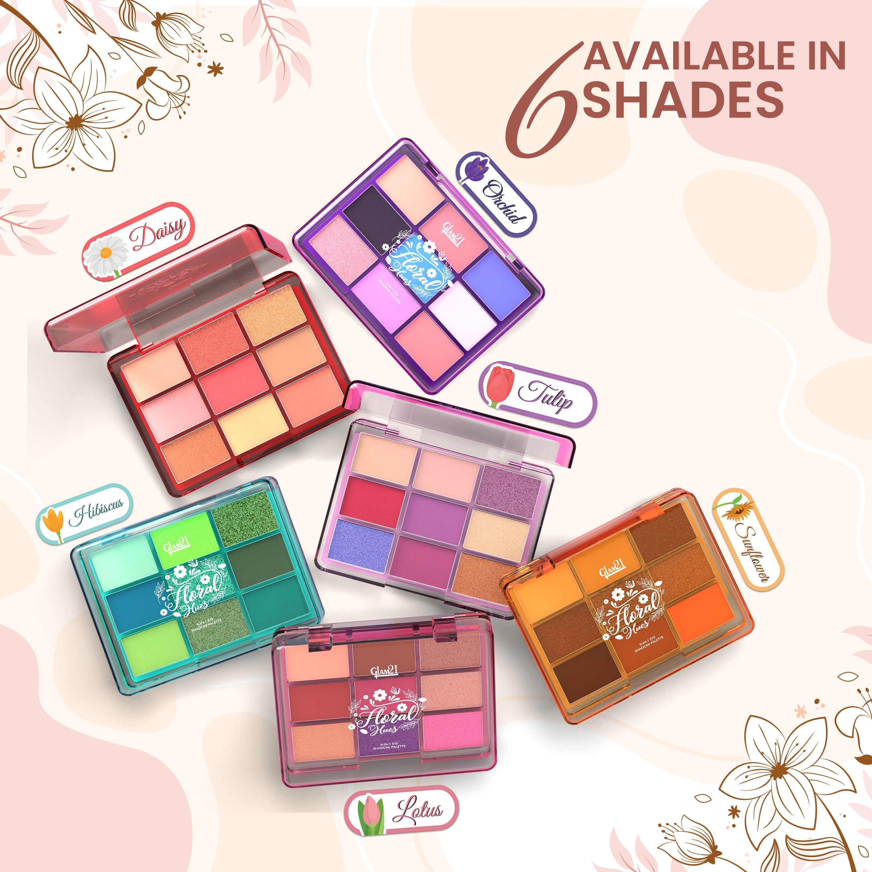 Floral Hues Eyeshadow Palette