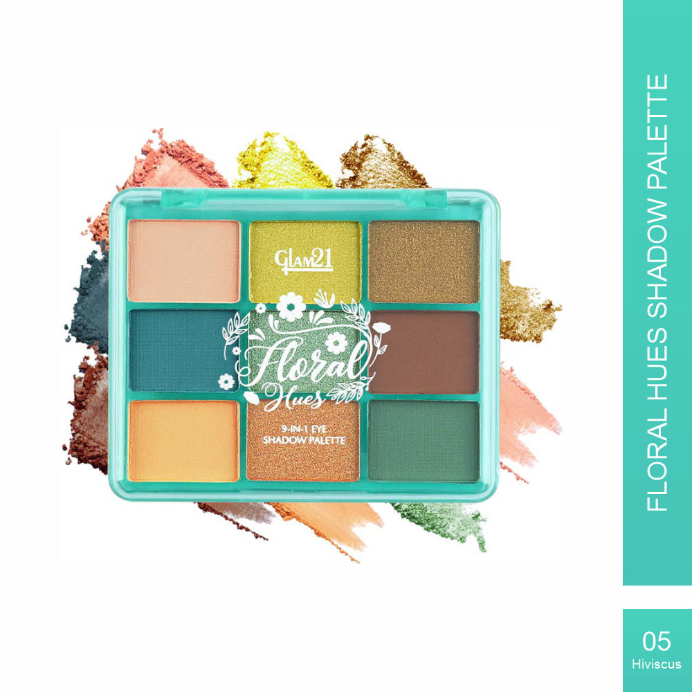 Floral Hues Eyeshadow Palette - Hibiscus - 05
