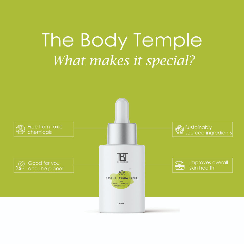 Vitamin C 10% & AHA 25% + BHA 2% + PHA 5% (30Ml Each - Pack Of 1)