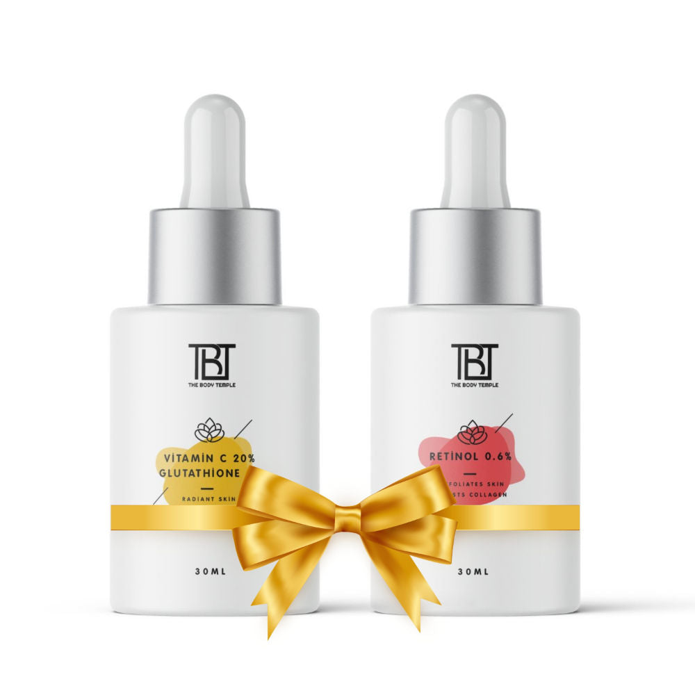 Vitamin C 20% + L-Glutathione 5% & Retinol 0.6% (30Ml Each - Pack Of 1)