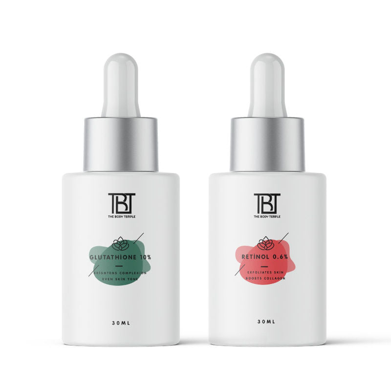 Glutathione 10% & Retinol 0.6% (30Ml Each - Pack Of 1)