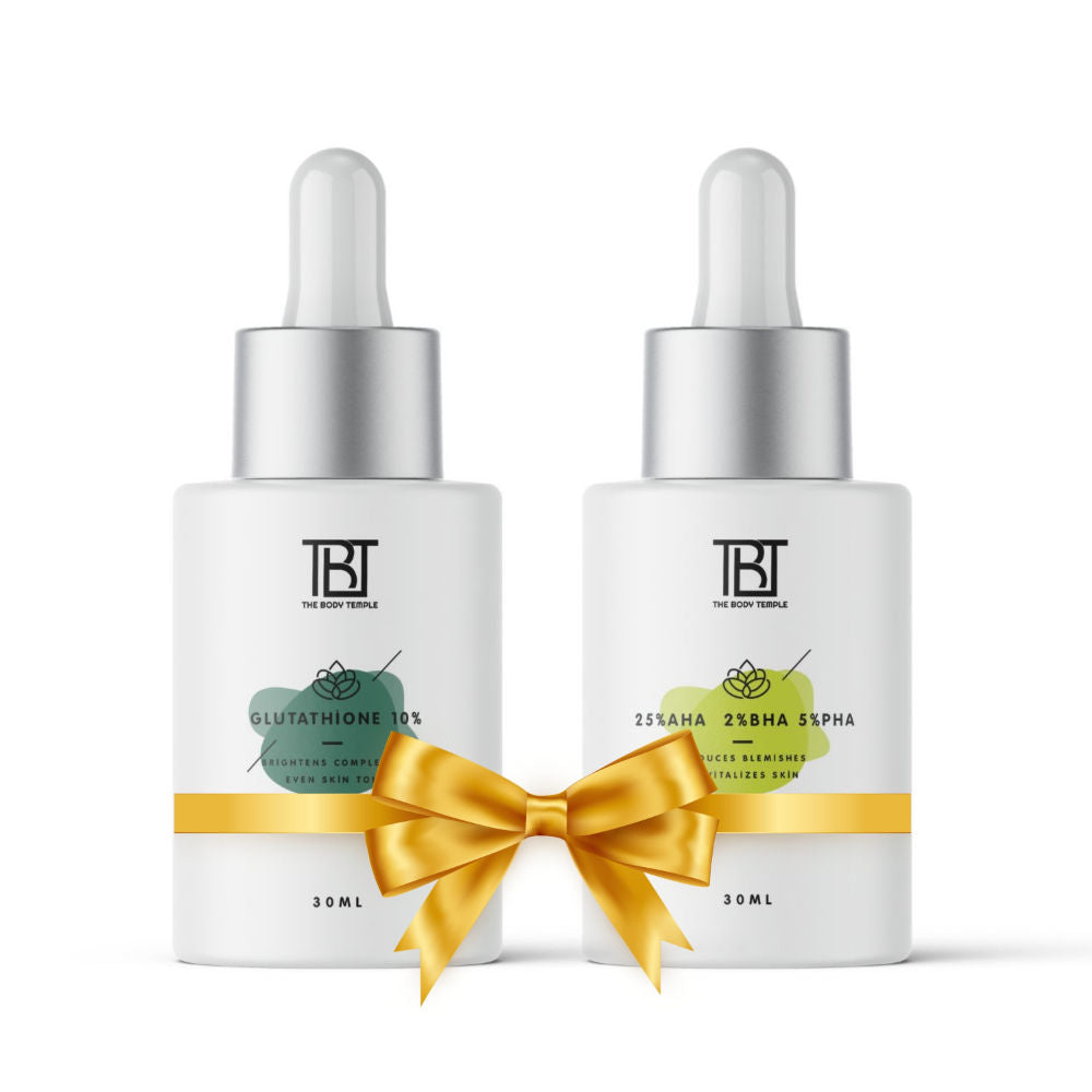 Glutathione 10% & AHA 25% + BHA 2% + PHA 5% (30Ml Each - Pack Of 1) - 60ml