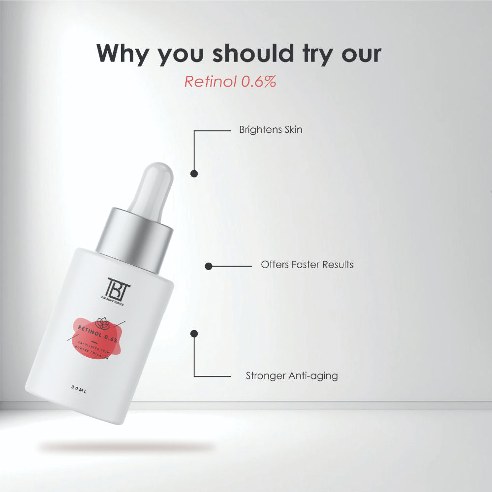 Retinol 0.6% & AHA 25% + BHA 2% + PHA 5% (30Ml Each - Pack Of 1)