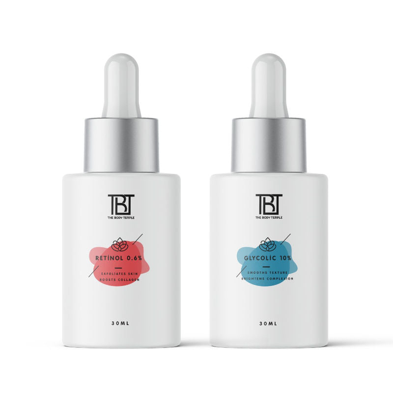 Retinol 0.6% & Glycolic Acid 10% (30Ml Each - Pack Of 1)