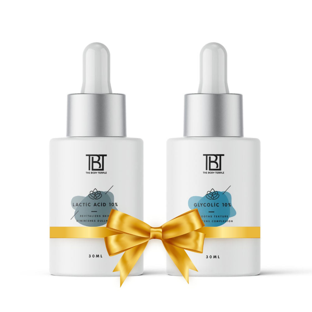 Lactic Acid 10% & Glycolic Acid 10% (30Ml Each - Pack Of 1) - 60ml