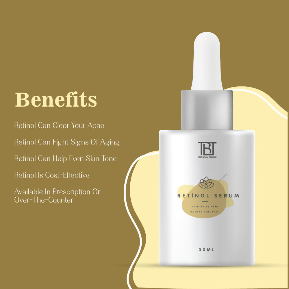 Retinol 0.3% & Vitamin C 10% + Niacinamide 5% (30ML Each - Pack of 1)