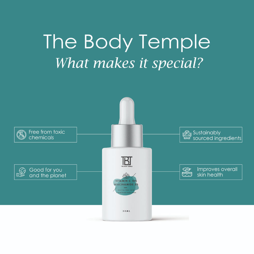 Vitamin C 10% & Vitamin C 10% + Niacinamide 5% (30Ml Each - Pack Of 1)