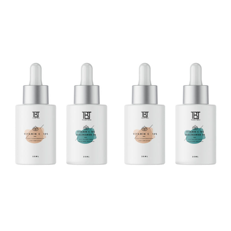 Vitamin C 10% & Vitamin C 10% + Niacinamide 5% (30Ml Each - Pack Of 1)