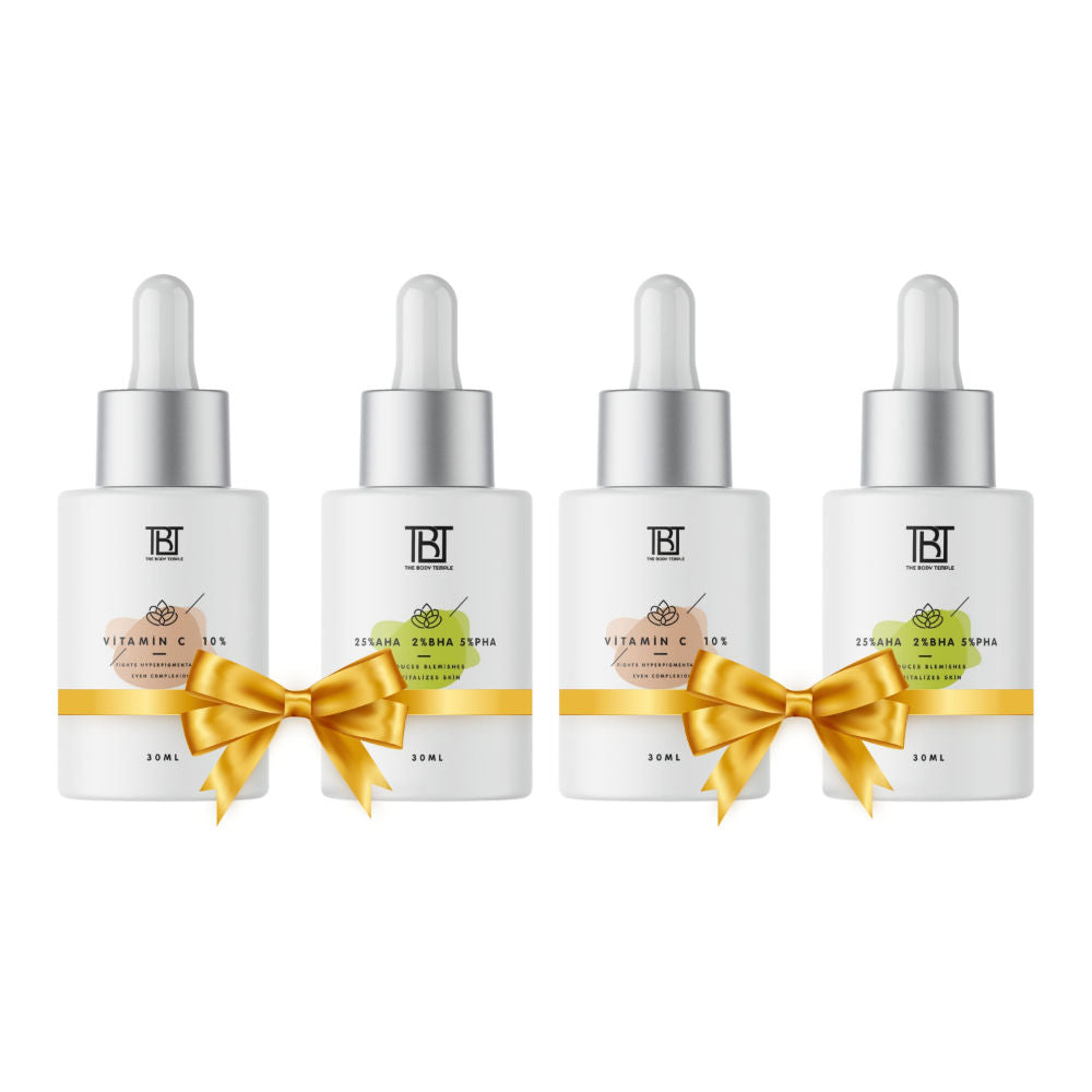 Vitamin C 10% & AHA 25% + BHA 2% + PHA 5% (30Ml Each - Pack Of 1) - 120ml