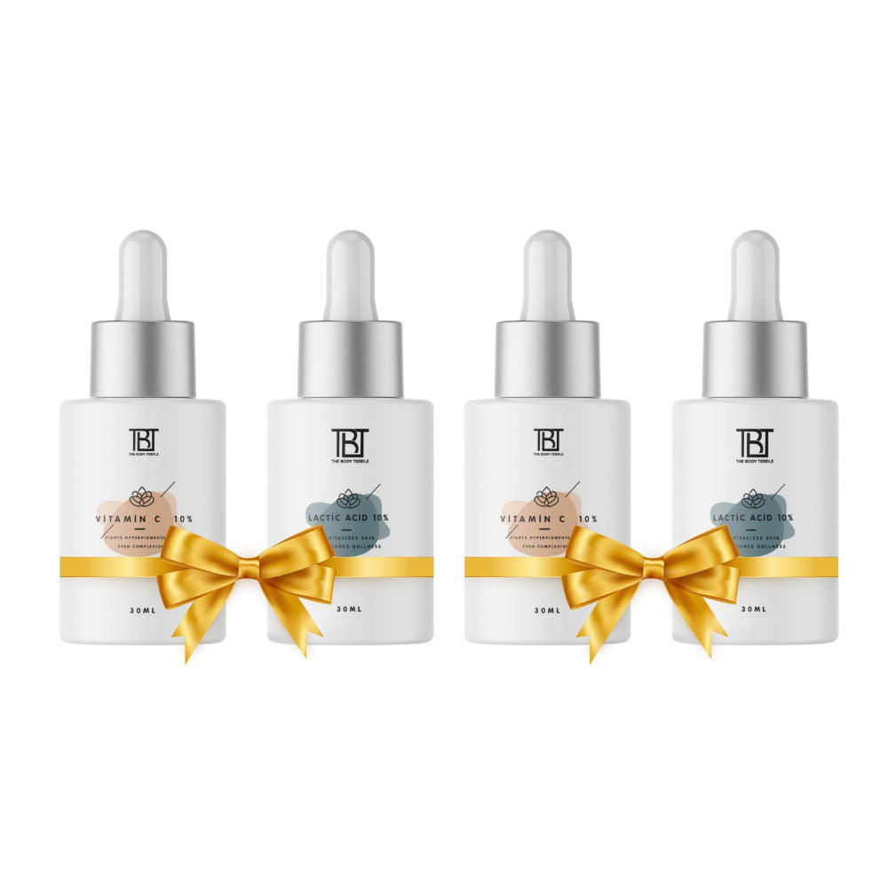 Vitamin C 10% & Lactic Acid 10% (30Ml Each - Pack Of 1) - 120ml
