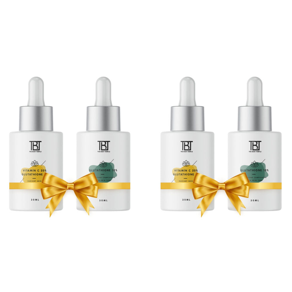 Vitamin C 20% + L-Glutathione 5% & Glutathione 10% (30Ml Each - Pack Of 1)