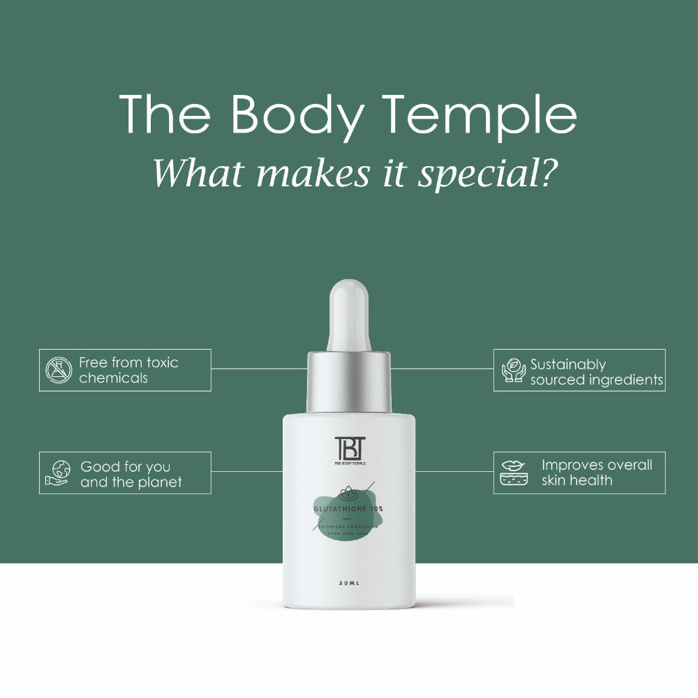 Vitamin C 10% & Niacinamide 5% + Glutathione 10% (30Ml Each - Pack Of 1)