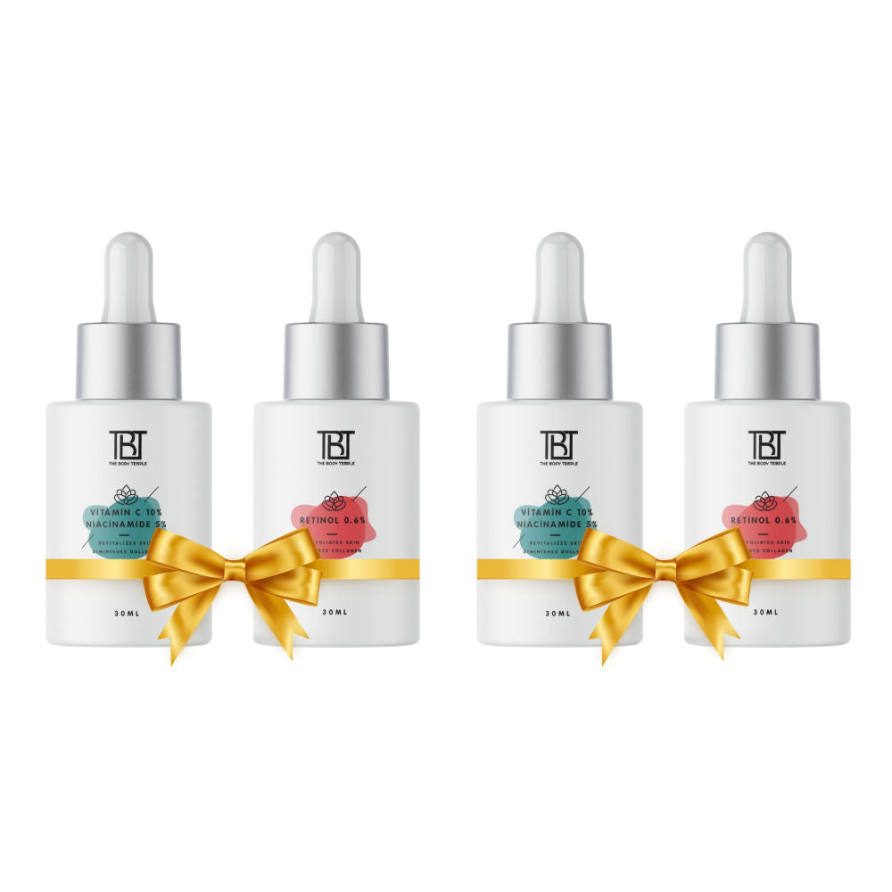 Vitamin C 10% & Niacinamide 5% + Retinol 0.6% (30Ml Each - Pack Of 1)