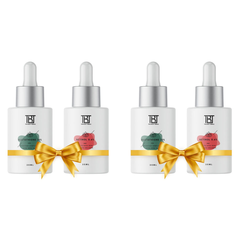 Glutathione 10% & Retinol 0.6% (30Ml Each - Pack Of 1) - 120ml