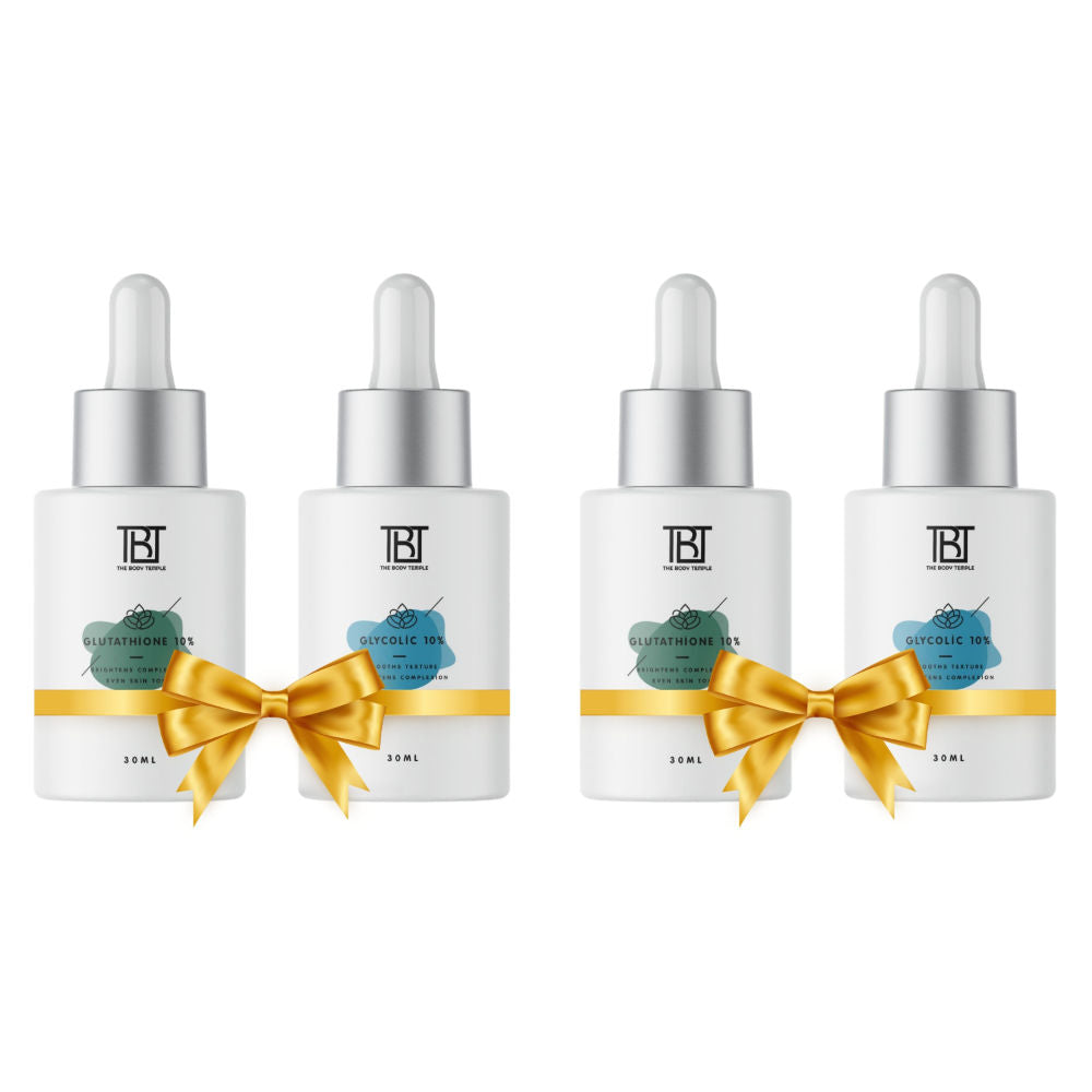 Glutathione 10% & Glycolic Acid 10% (30Ml Each - Pack Of 1) - 120ml